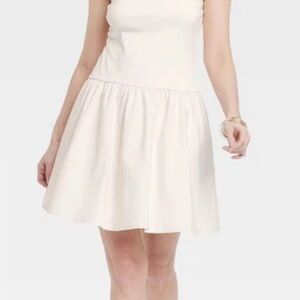 A New Day Women’s Drop Waist Mini Dress – XL – Sleeveless NWT